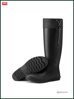 Knee High Waterproof PVC Rain Boots Lightweight Mud Shoes